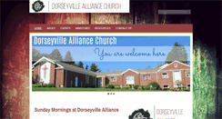 Desktop Screenshot of dorseyvillealliance.org